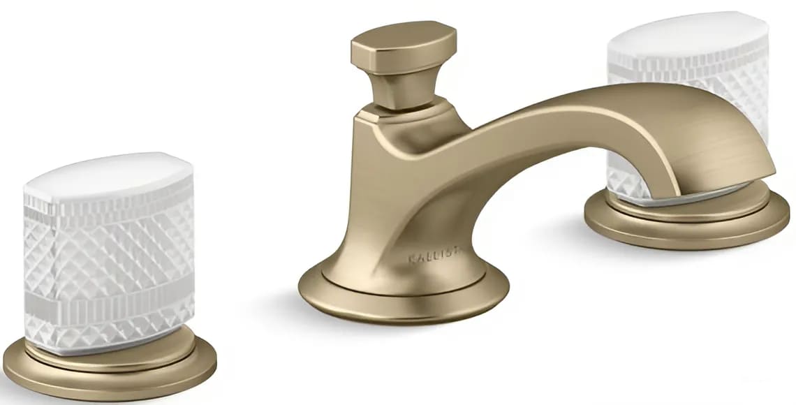 Vòi chậu rửa mặt nóng lạnh Kallista P25056-CMC-BAF