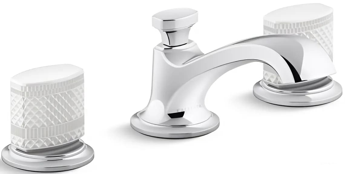 Vòi chậu rửa mặt nóng lạnh Kallista P25056-CMC-CP