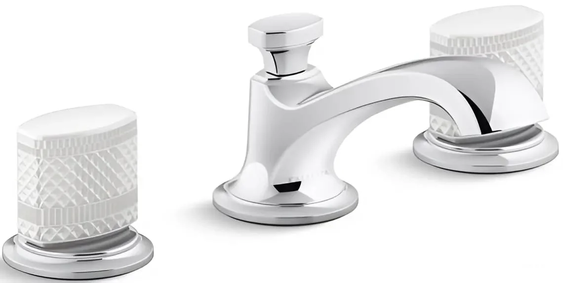 Vòi chậu rửa mặt nóng lạnh Kallista P25056-CMC-CP
