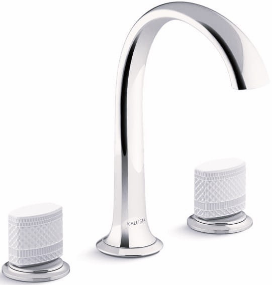 Vòi chậu rửa mặt nóng lạnh Kallista P25057-CMC-CP