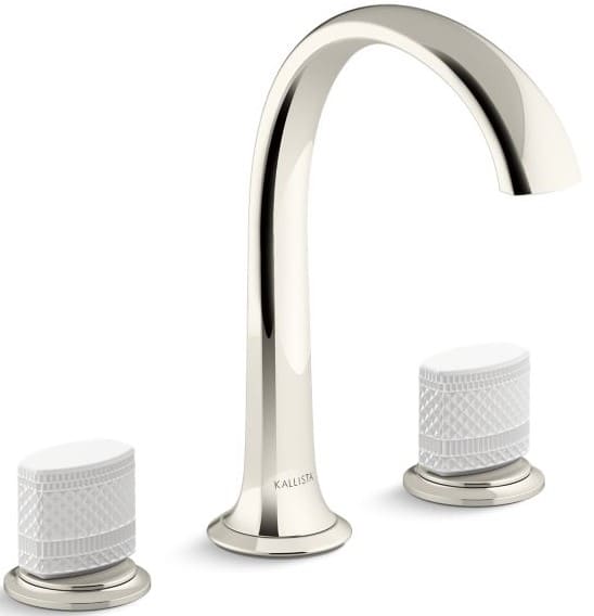 Vòi chậu rửa mặt nóng lạnh Kallista P25057-CMC-SN