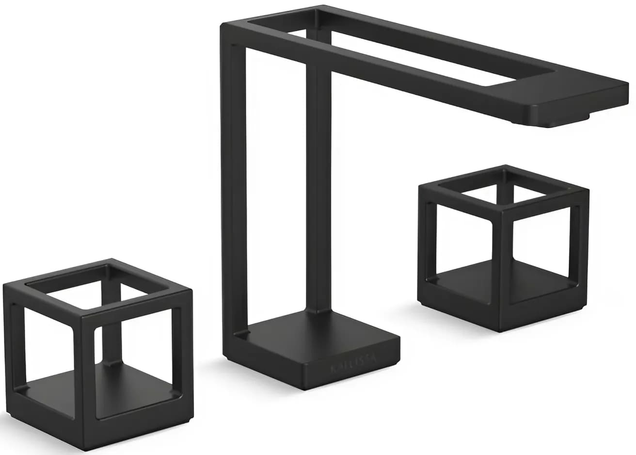 Vòi chậu rửa mặt nóng lạnh Kallista P26100-CU-BL