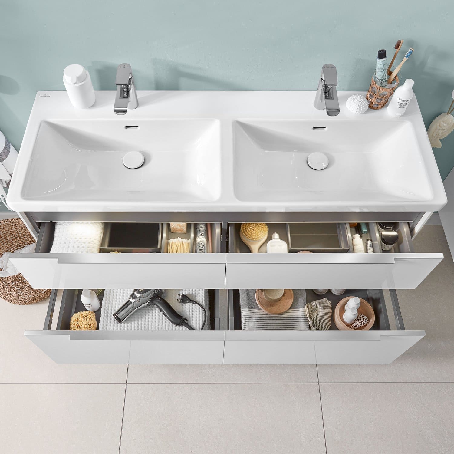 Chậu rửa lavabo Đức Villeroy-boch Subway 3.0 4A71D5RW