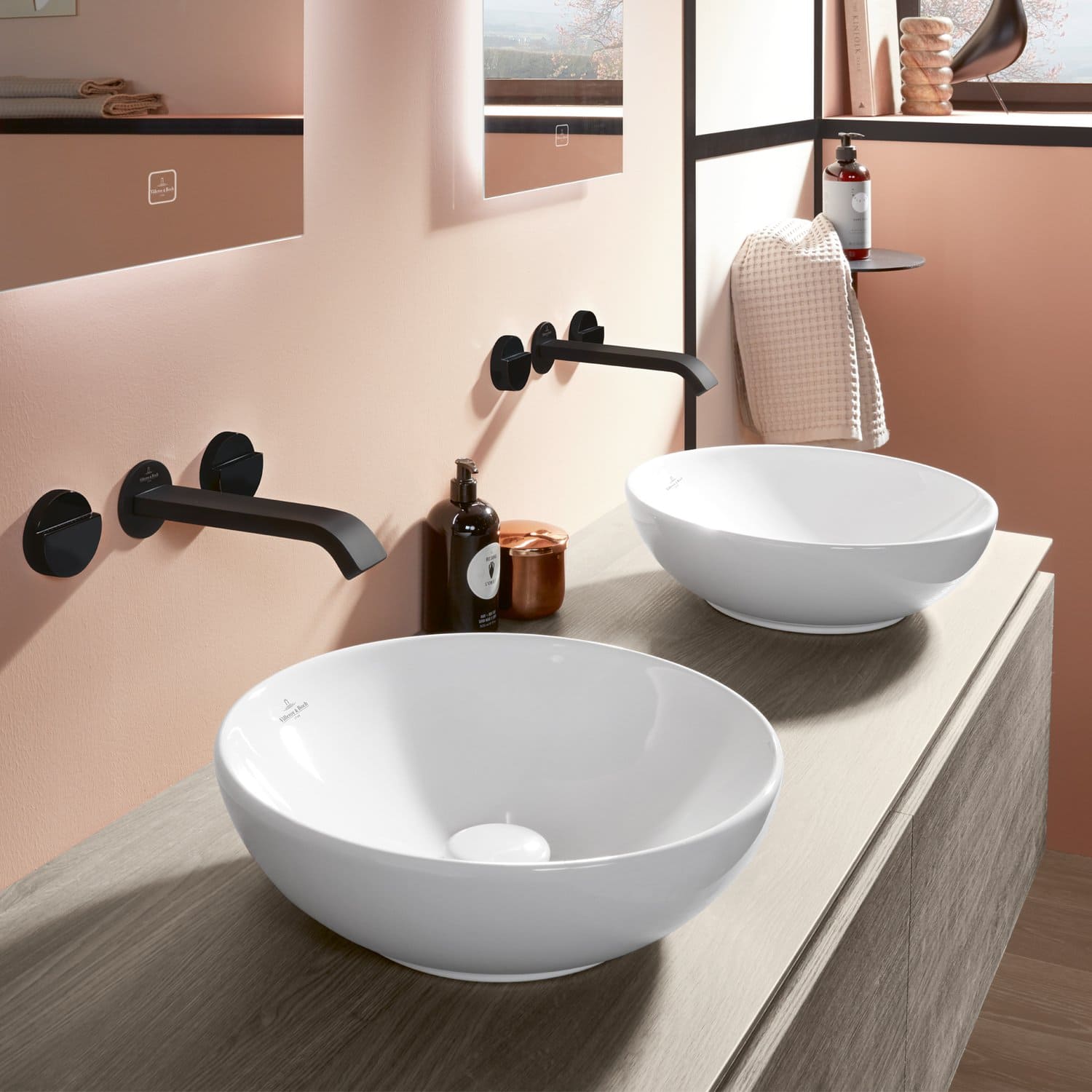 Chậu rửa lavabo dương bàn Đức Villeroy-boch Loop & Friends 4A4600R1