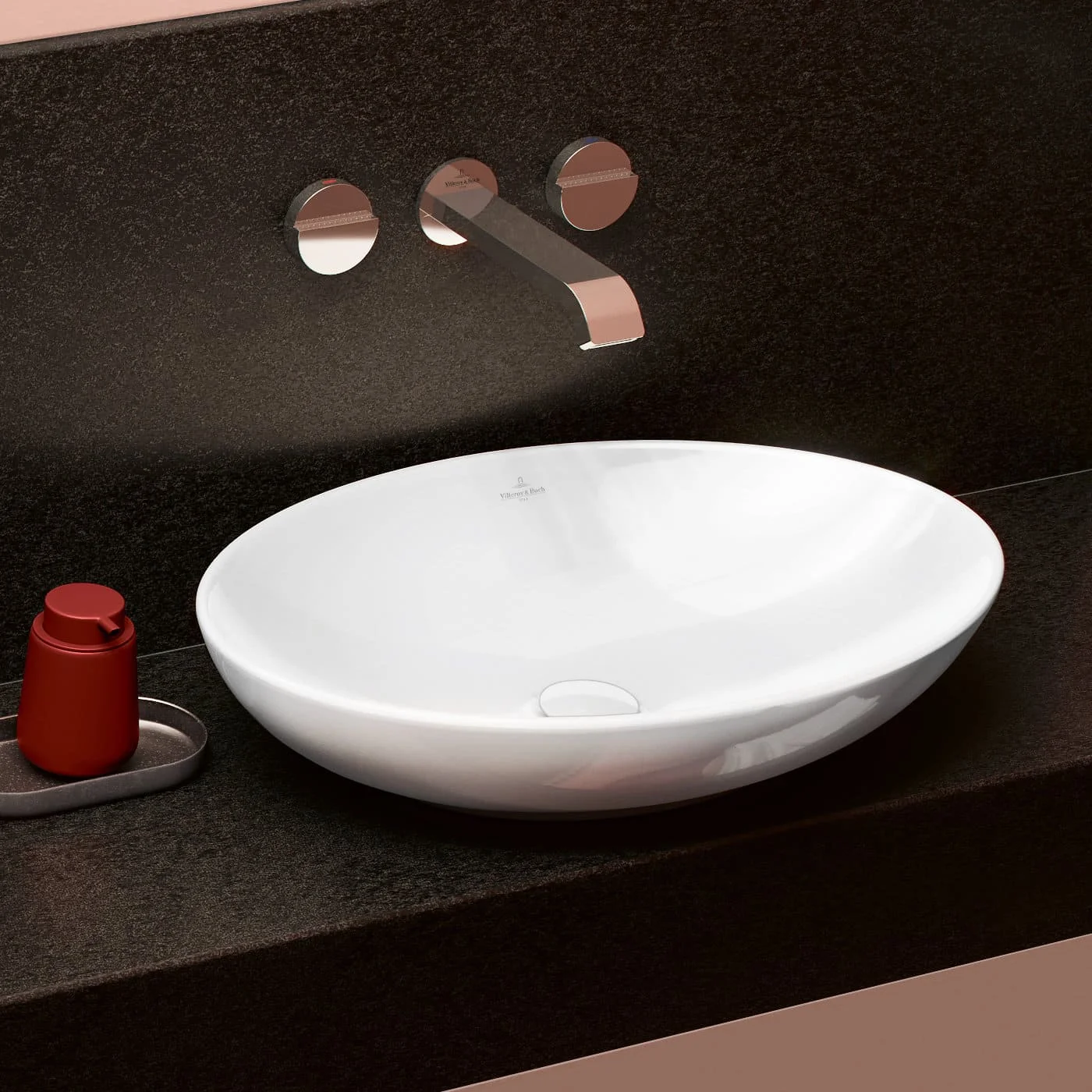 Chậu rửa lavabo dương bàn Đức Villeroy-boch Loop & Friends 4A4800R1