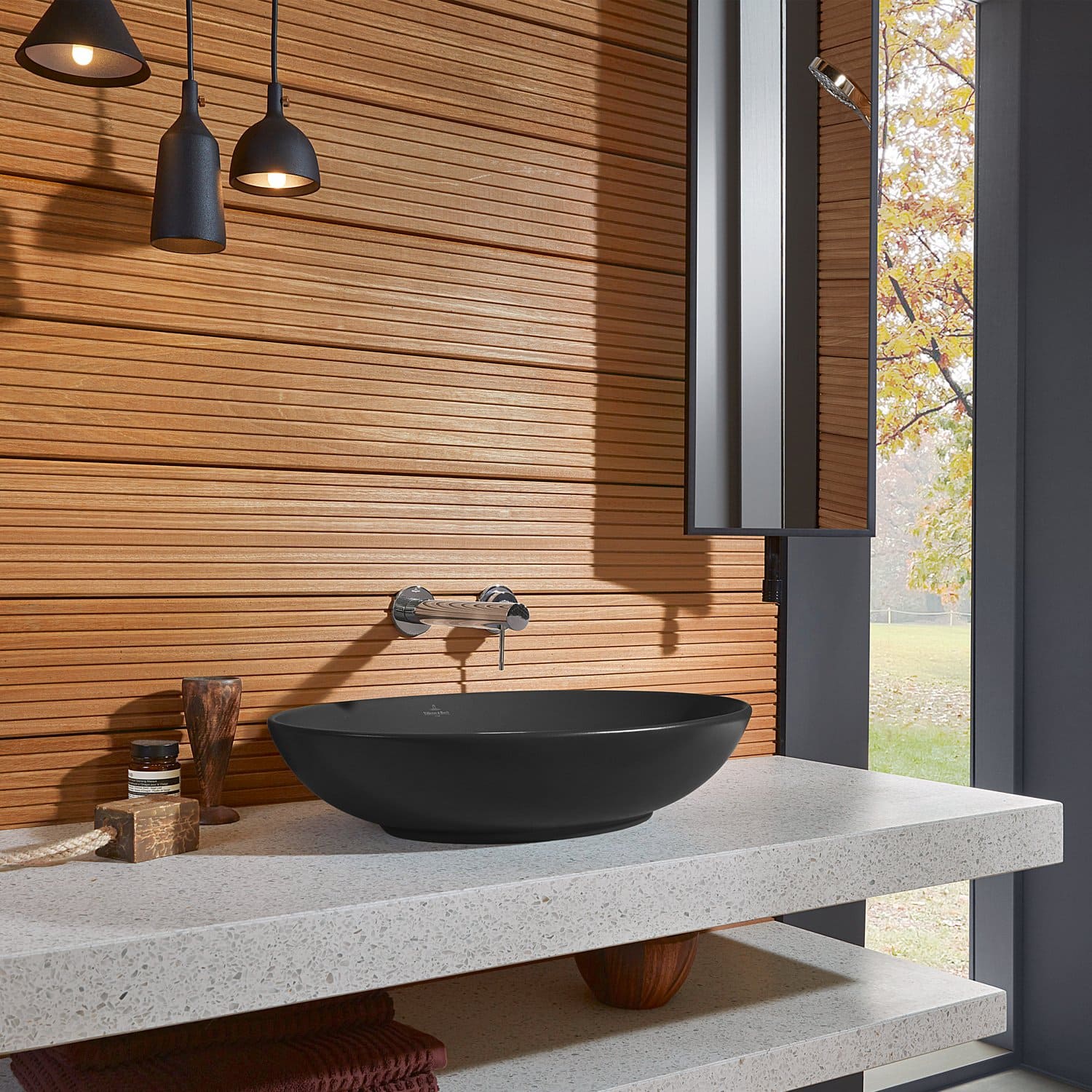 Chậu rửa lavabo dương bàn Đức Villeroy-boch Loop & Friends 4A4800R7