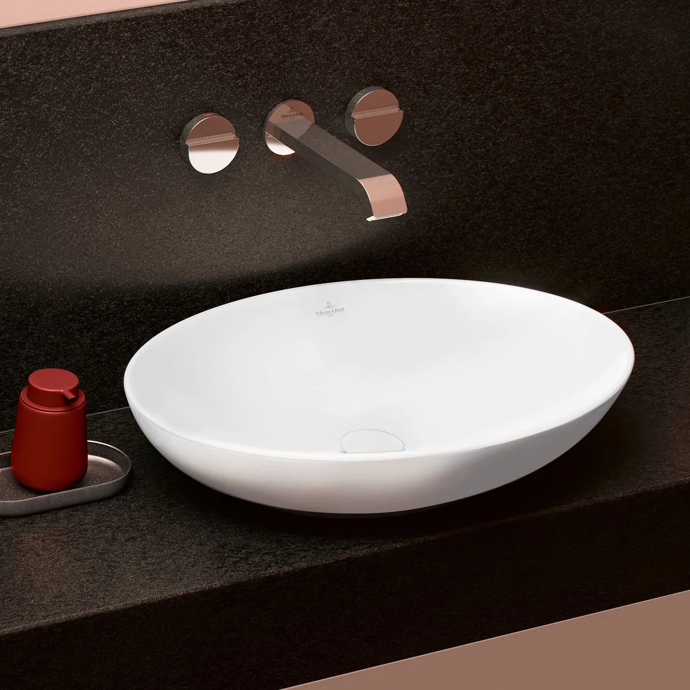 Chậu rửa lavabo dương bàn Đức Villeroy-boch Loop & Friends 4A4800RW