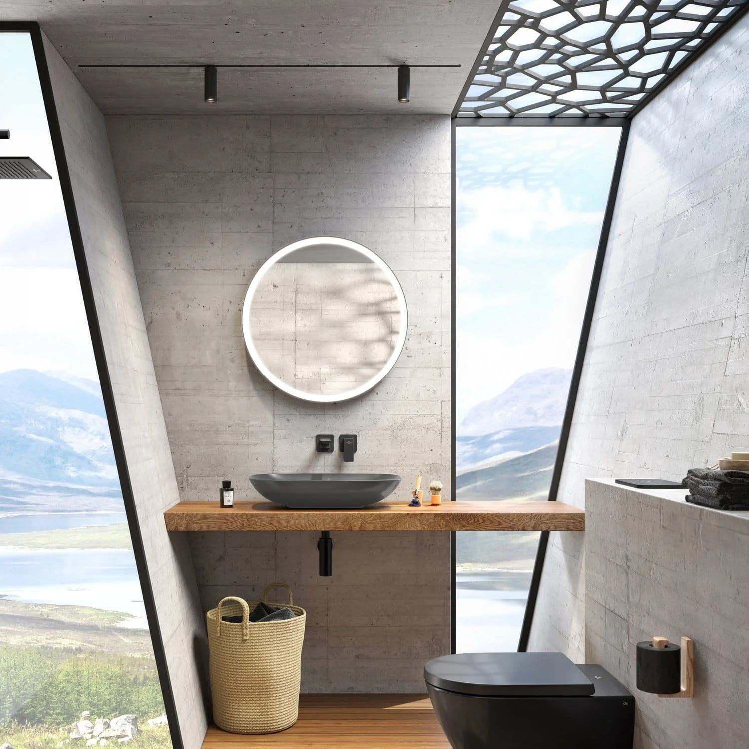 Chậu rửa lavabo dương bàn Đức Villeroy-boch Loop & Friends 4A5000i4