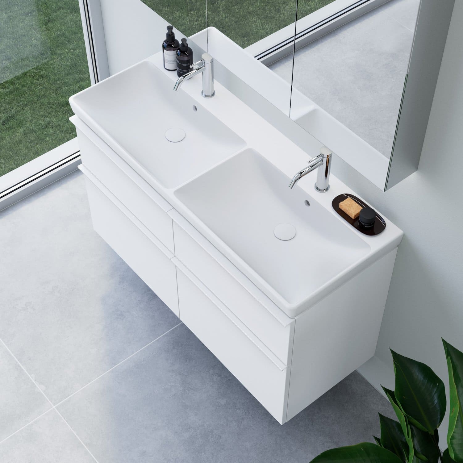 Chậu rửa lavabo Đức Villeroy-boch Avento 4A23CKRW