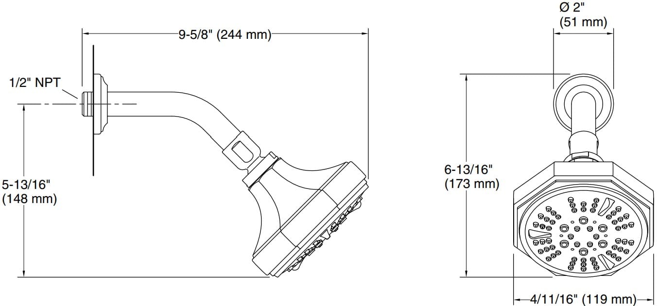 Bản vẽ bát sen 1 chức năng Kallista P21542-00-AD
