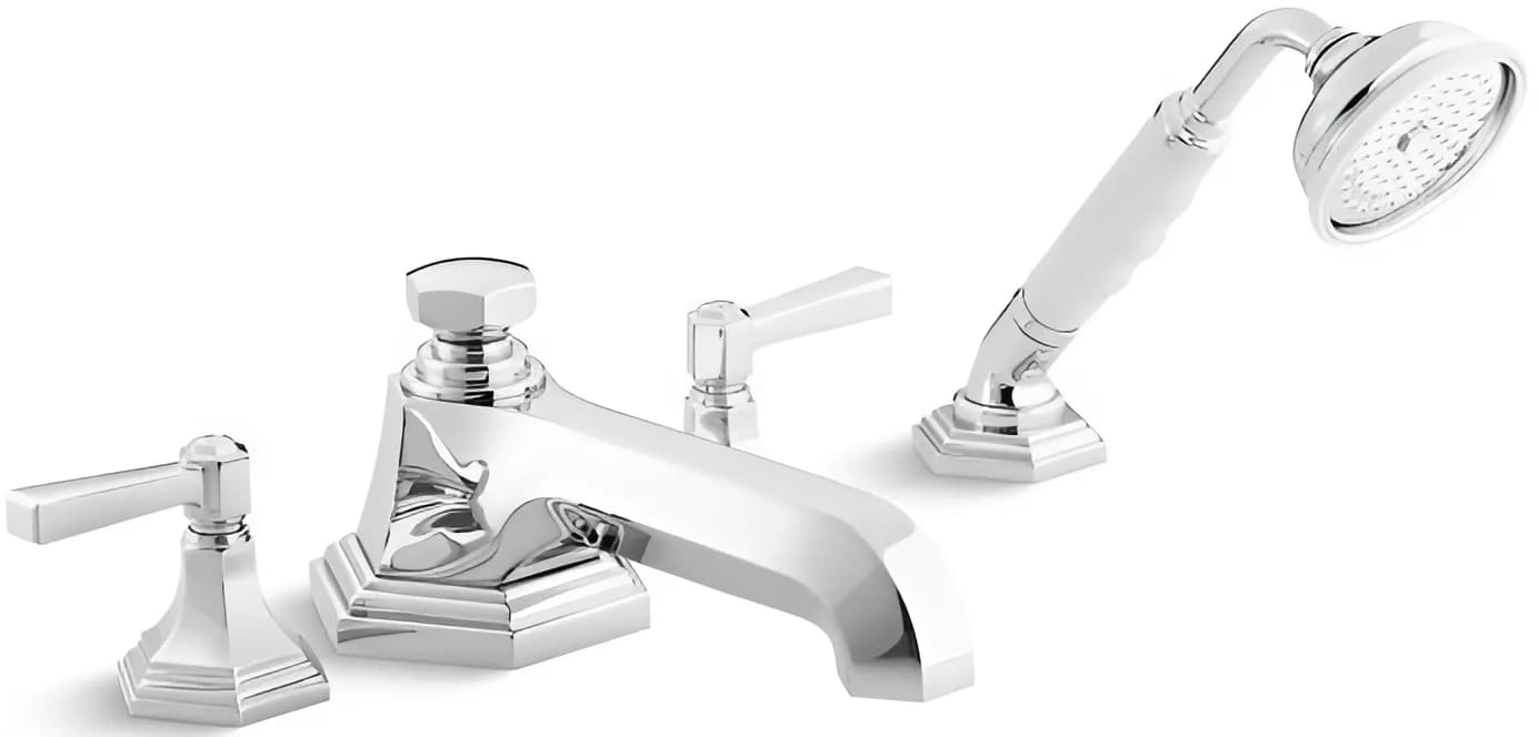 Vòi bồn tắm nóng lạnh Kallista P22711-LV-CP