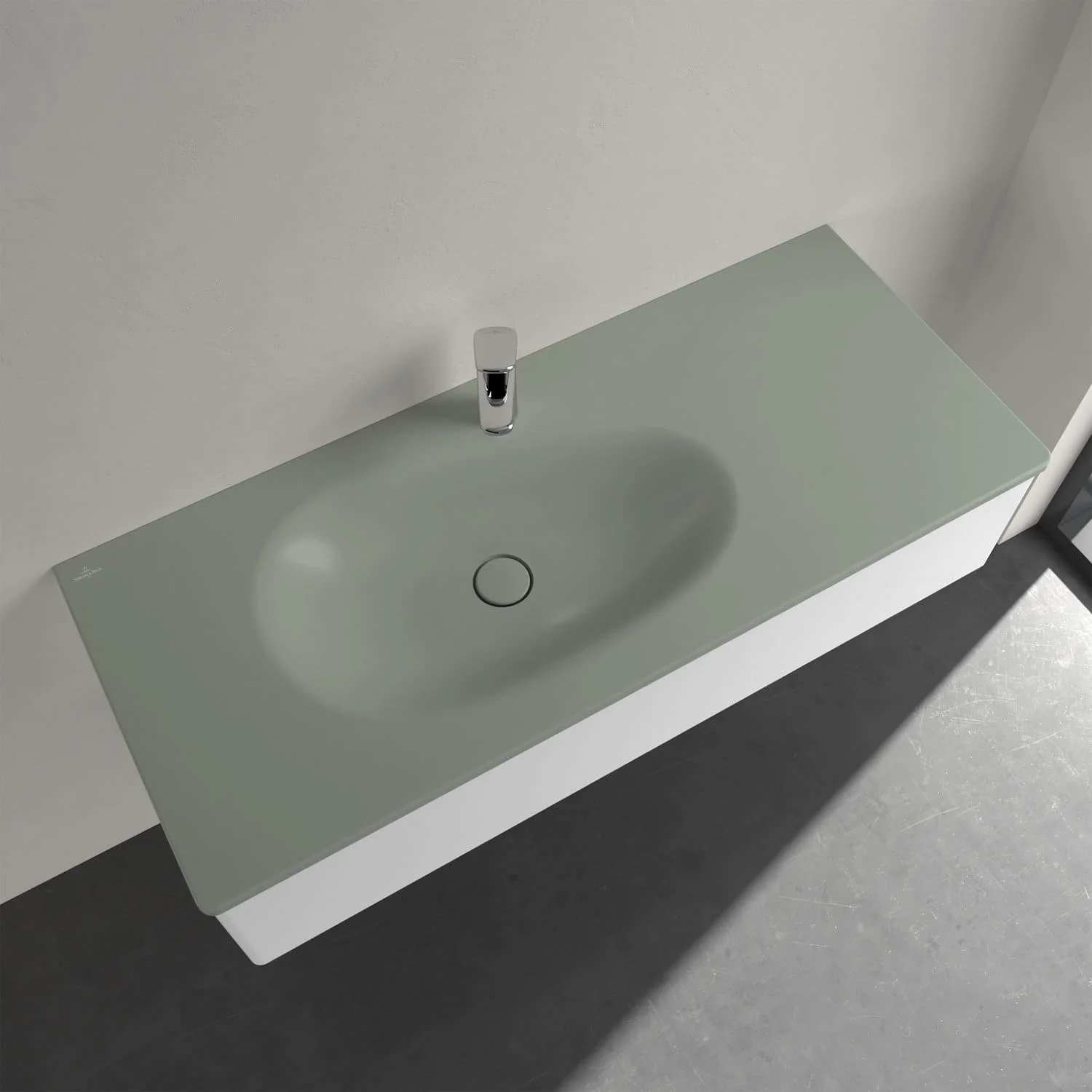 Chậu rửa lavabo dương vành Đức Villeroy-boch Antao 4A77L2R8
