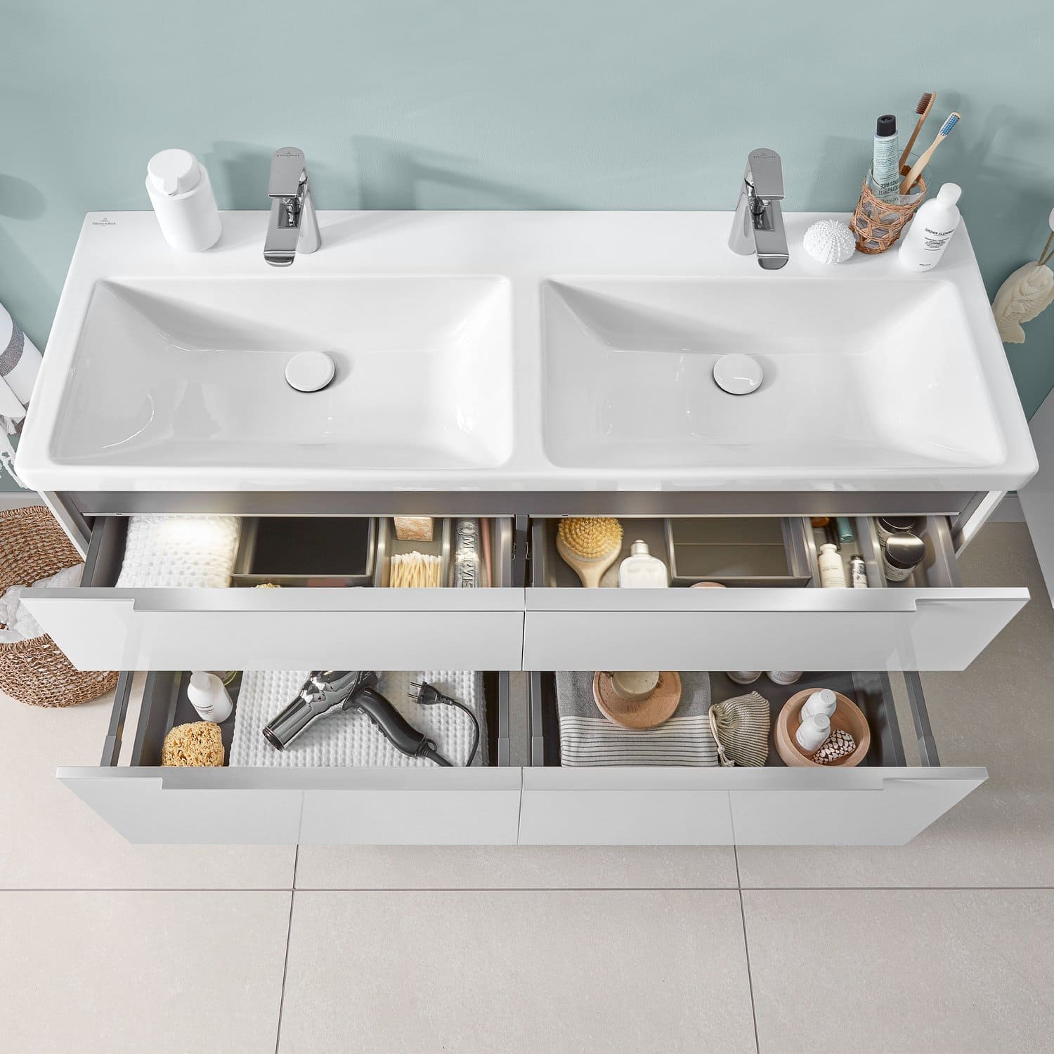 Chậu rửa lavabo Đức Villeroy-boch Subway 3.0 4A71D3RW