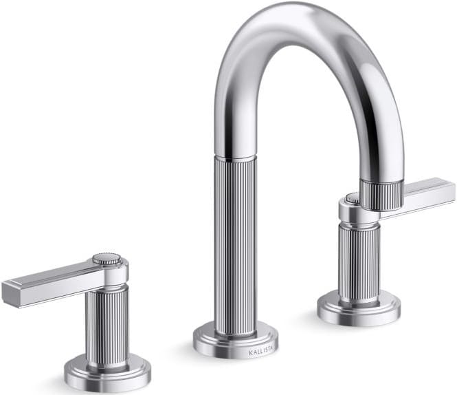 Vòi chậu rửa mặt nóng lạnh Kallista P80234-LV-CP