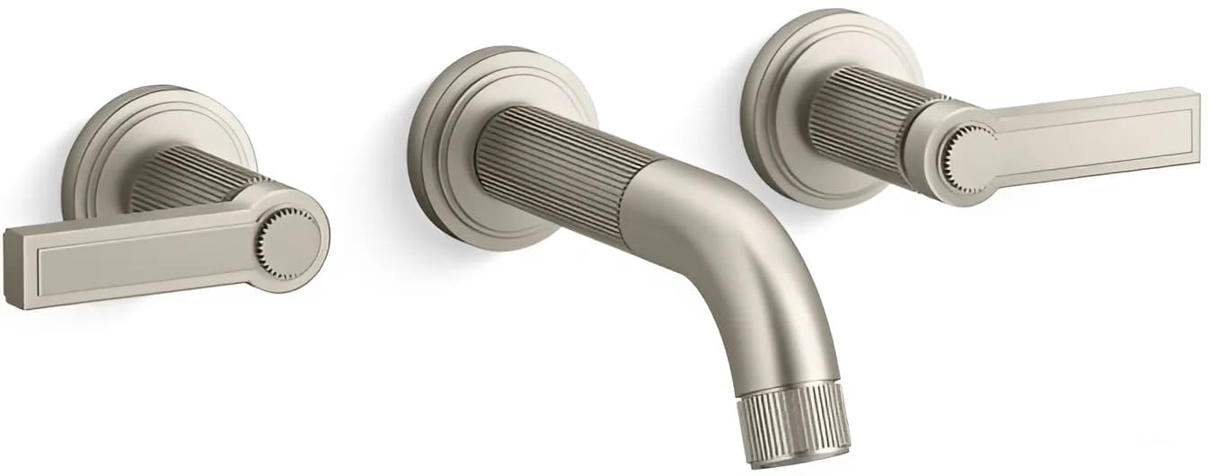 Vòi chậu rửa mặt nóng lạnh Kallista P80235-LV-BN