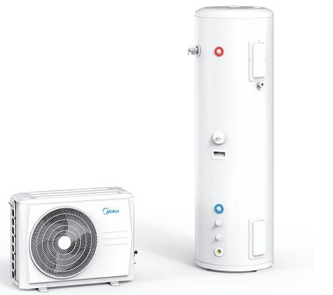 Máy nước nóng bơm nhiệt 300L Heat Pump Midea MT-300R26E + MHW-FW3