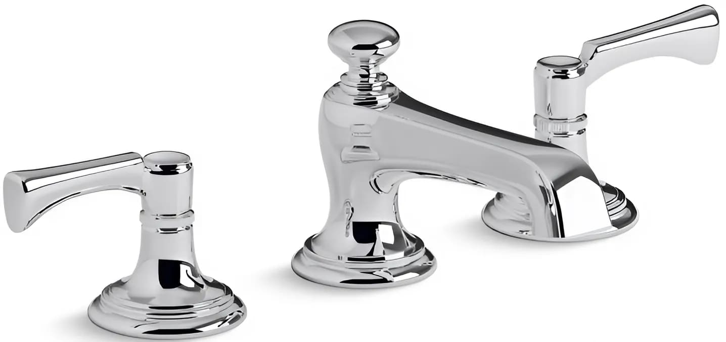 Vòi chậu rửa mặt nóng lạnh Kallista P24600-LV-CP