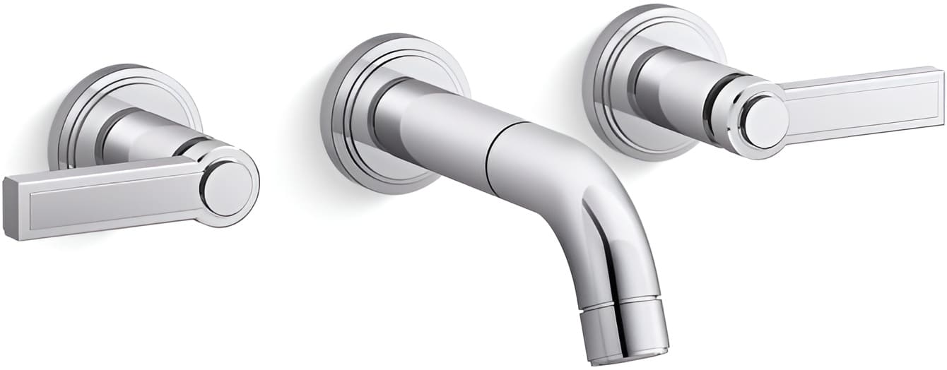 Vòi chậu rửa mặt nóng lạnh Kallista P80250-LV-CP