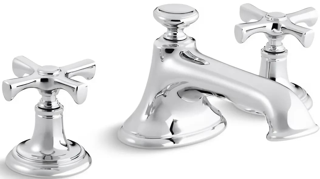 Vòi chậu rửa mặt nóng lạnh Kallista P24601-CR-CP