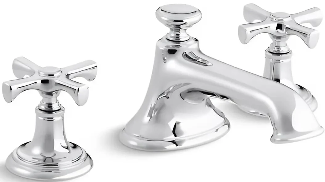 Vòi chậu rửa mặt nóng lạnh Kallista P24601-CR-CP