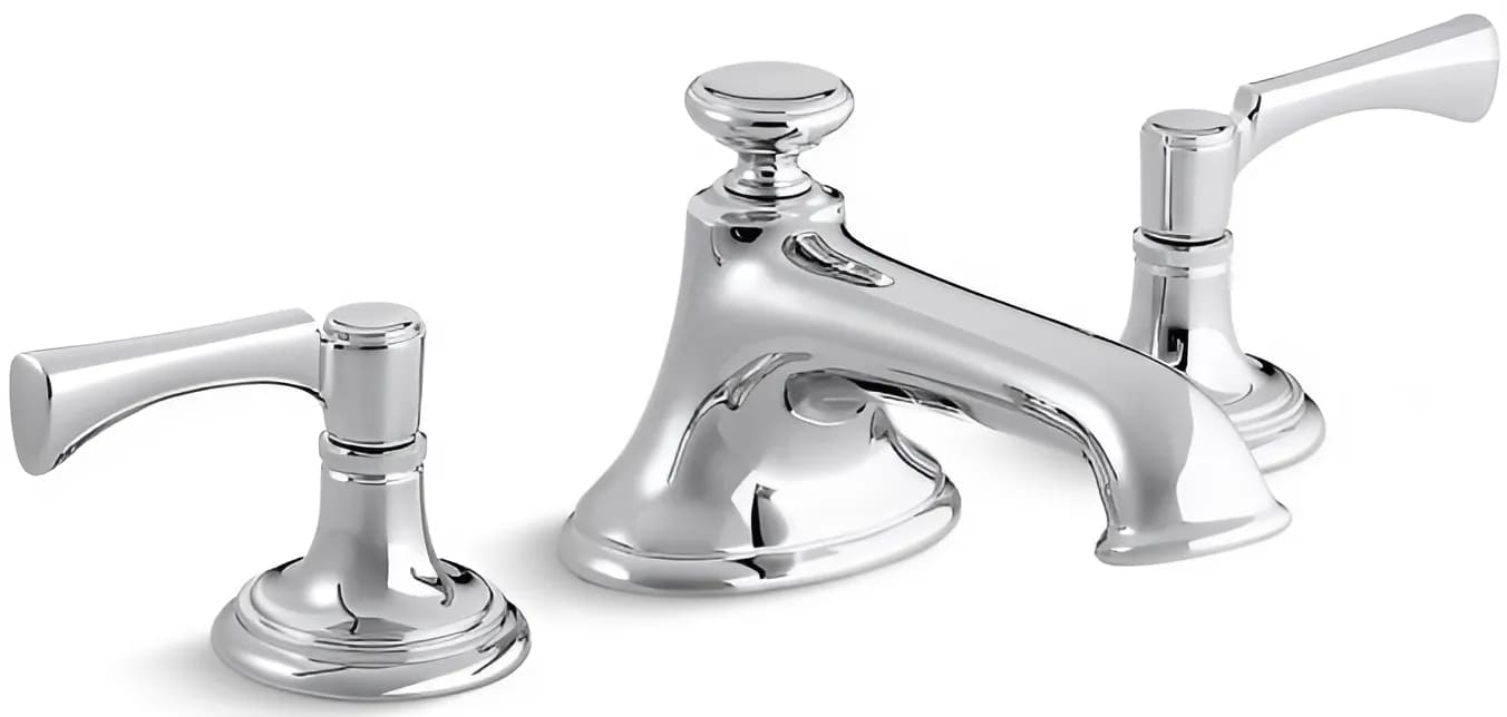 Vòi chậu rửa mặt nóng lạnh Kallista P24601-LV-CP