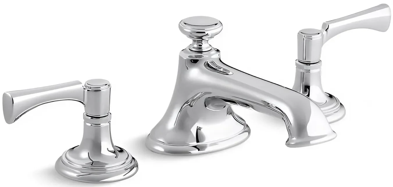 Vòi chậu rửa mặt nóng lạnh Kallista P24601-LV-CP