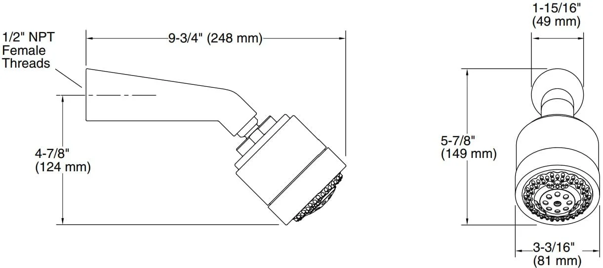 Bản vẽ bát sen 1 chức năng Kallista P24840
