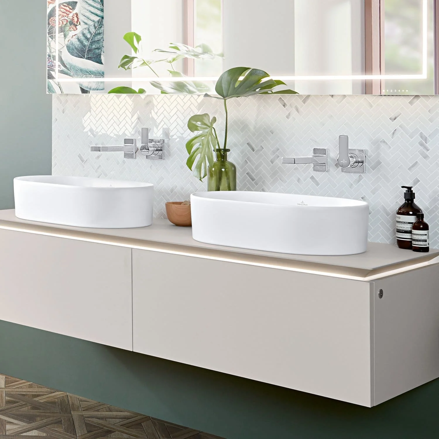 Chậu rửa lavabo Đức Villeroy-boch Collaro 4A1956R1