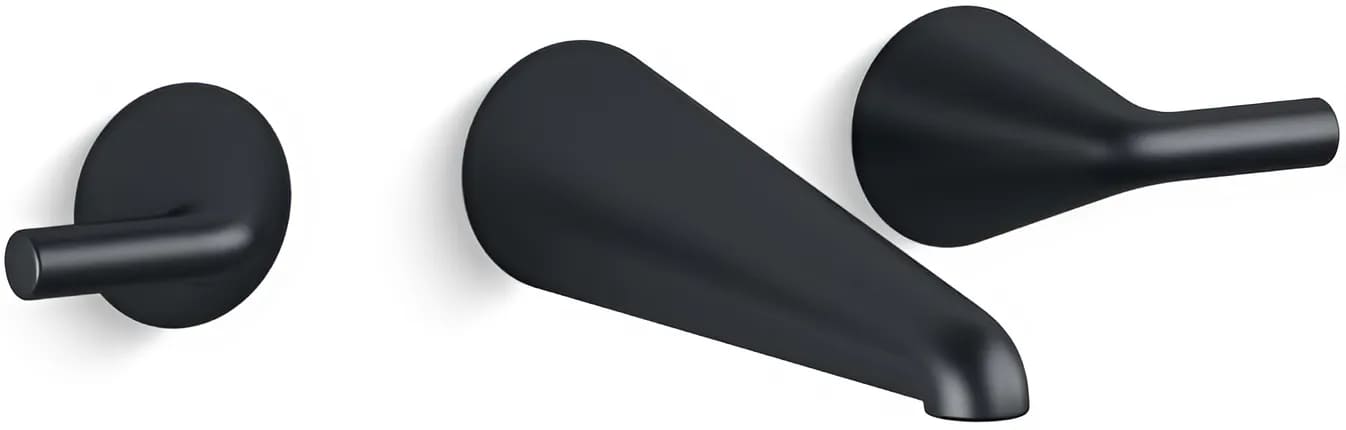 Vòi chậu rửa mặt nóng lạnh Kallista P24810-LV-GN