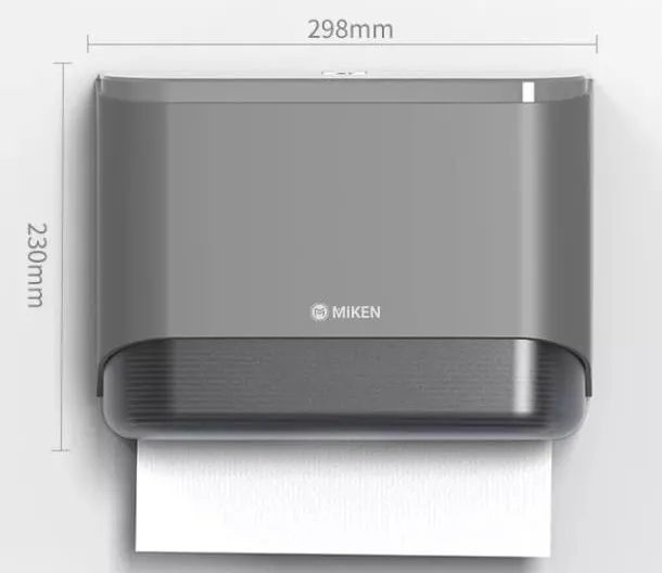 Bản vẽ kỹ thuật hộp đựng giấy vệ sinh Miken MKG-E6012GR