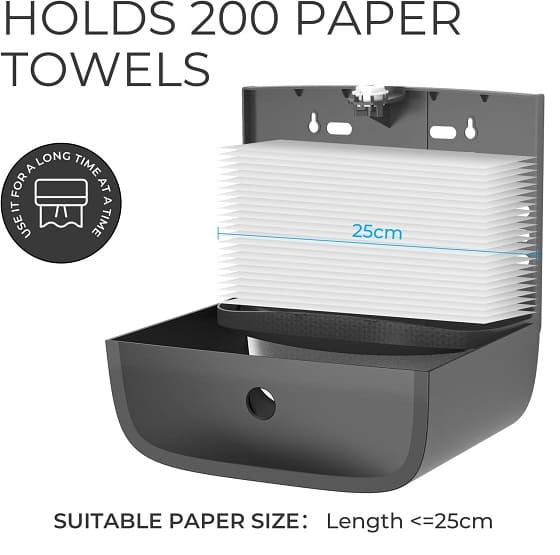 Hộp đựng giấy vệ sinh Miken MKG-E6015GR