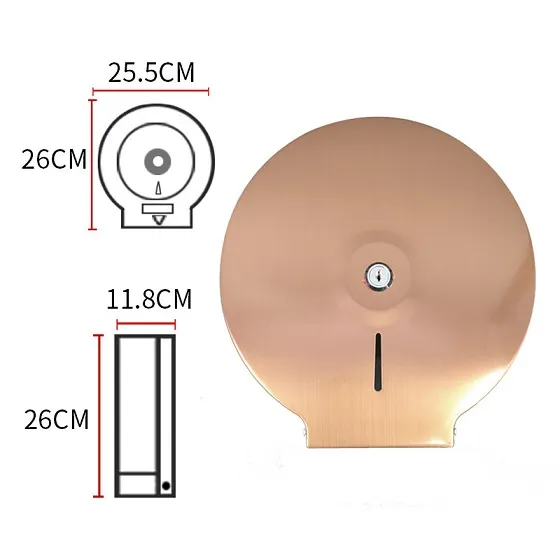 Bản vẽ kỹ thuật hộp đựng giấy cuộn lớn Miken MK-1103RG
