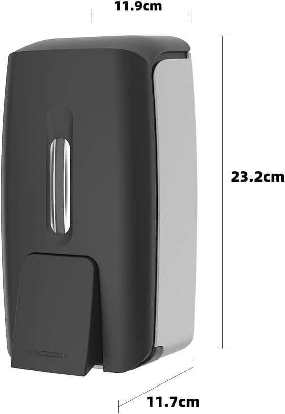 Bản vẽ kỹ thuật hộp xịt xà phòng Miken MKH-F9088B