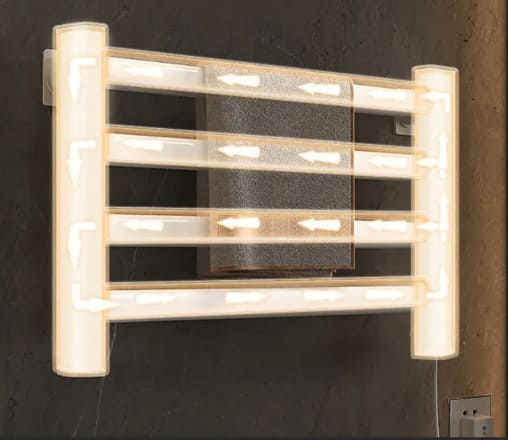 Giàn sấy khăn mặt khăn tắm Miken R155W