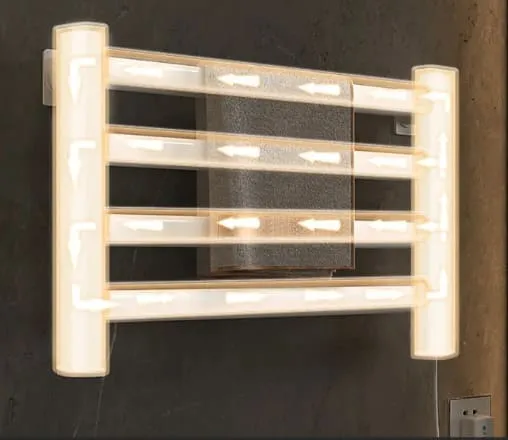 Giàn sấy khăn mặt khăn tắm Miken R155W