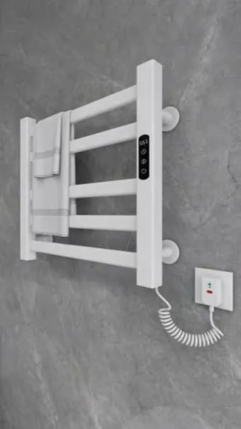Giàn sấy khăn mặt khăn tắm màu trắng Miken R308W