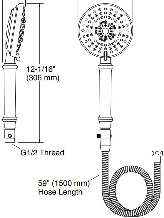 Bản vẽ bát sen 3 chức năng Kallista P21650