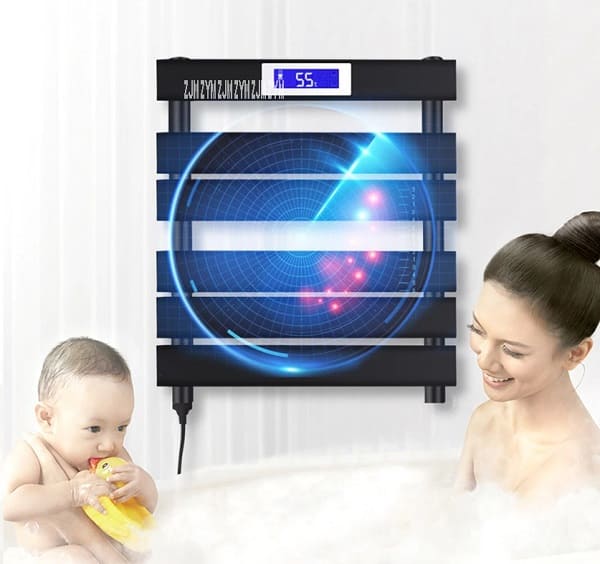 Giàn sấy khăn mặt khăn tắm màu đen Miken 750B