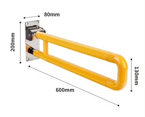 Bản vẽ kỹ thuật thanh tay vịn phòng tắm Miken MK-G601080Y