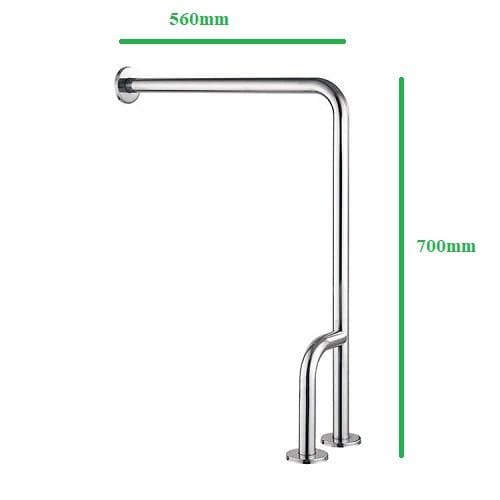 Bản vẽ kỹ thuật thanh tay vịn phòng tắm Miken MK-G9016