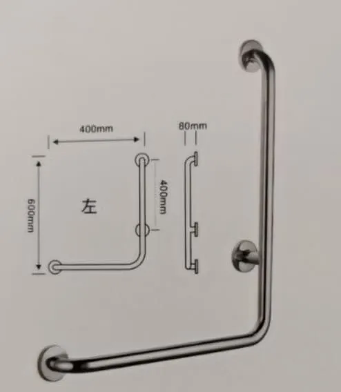 Bản vẽ kỹ thuật thanh tay vịn phòng tắm Miken MK-G9028
