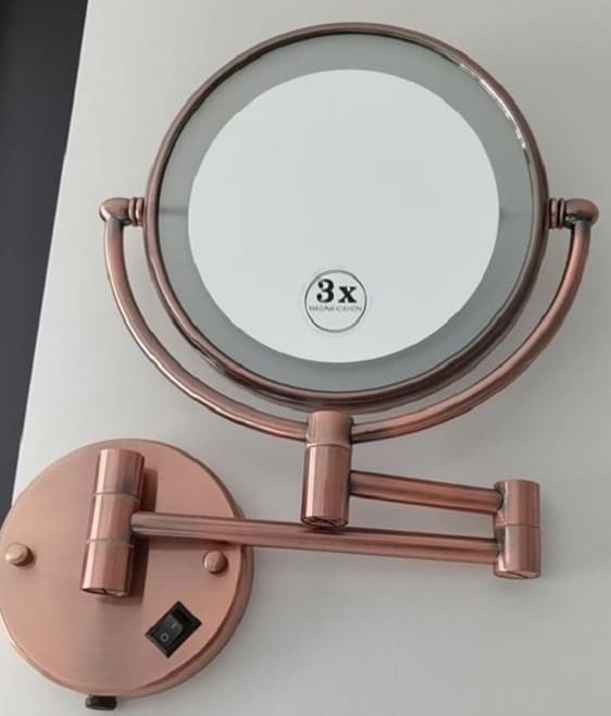 Gương trang điểm phóng đại có đèn Led Miken MKG-M1208GR