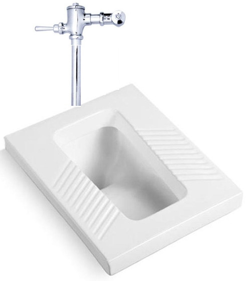 Van xả gạt tay cho bồn cầu, xí xổm Miken MKX-6015