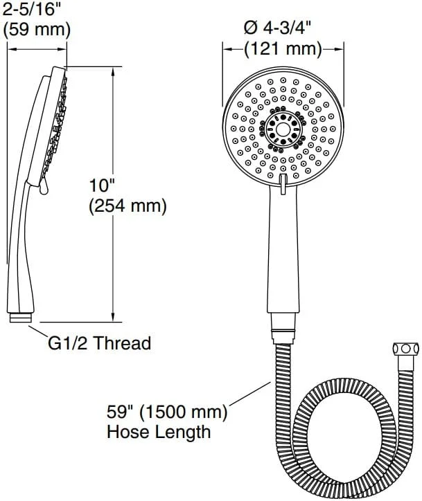 Bản vẽ bát sen 3 chức năng Kallista P21660-00-CP