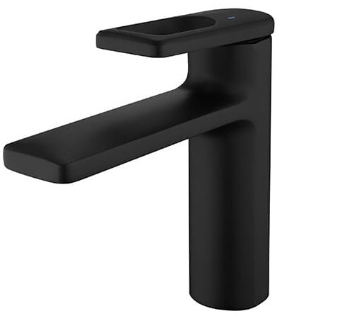 Vòi Chậu Lavabo Nóng Lạnh Màu Đen Miken MK-8032B
