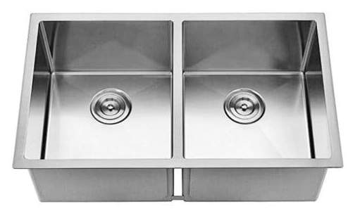 Chậu rửa bát 2 hố cân Handmade inox304 Miken MKRB-8345C