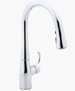 Vòi rửa bát Kohler SIMPLICE K-597T-B4-CP