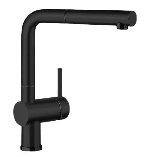 Vòi chậu rửa bát nóng lạnh dây rút Miken MK-2021B