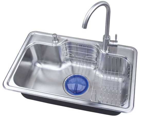 Chậu rửa bát 1 hố inox304 Miken MKRB-8249 