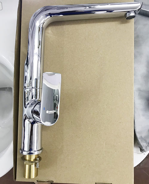 Vòi chậu rửa bát nóng lạnh Miken MK-2023